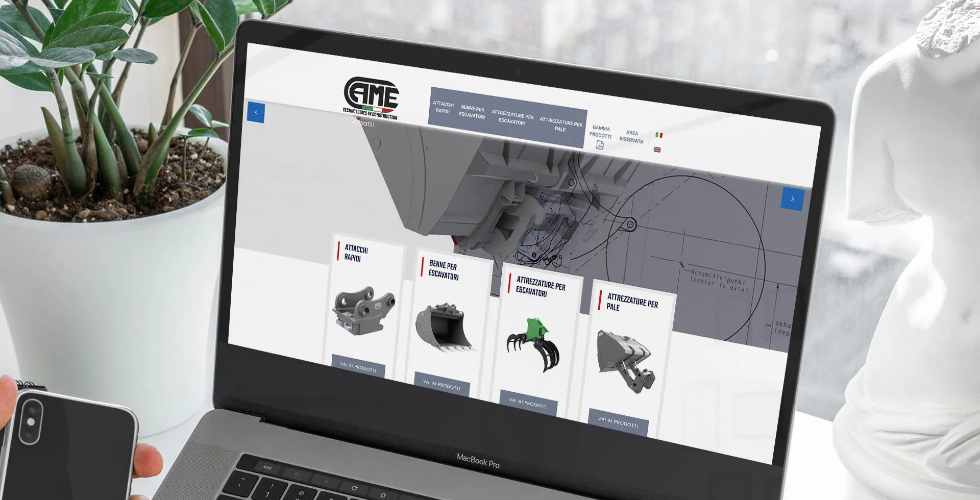 Came Srl — Sito Istituzionale con Backend Custom