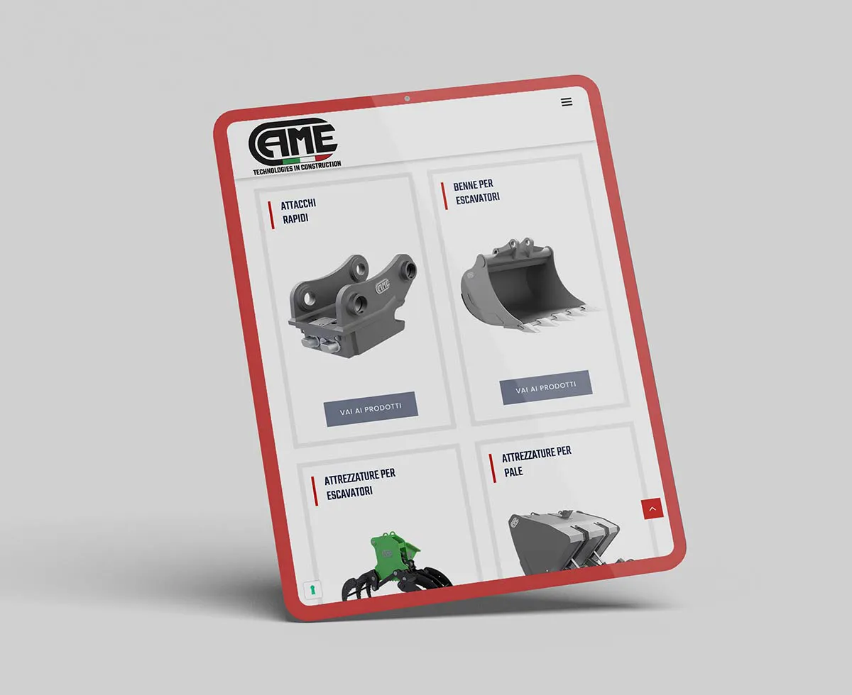 Came Srl — Sito Istituzionale con Backend Custom