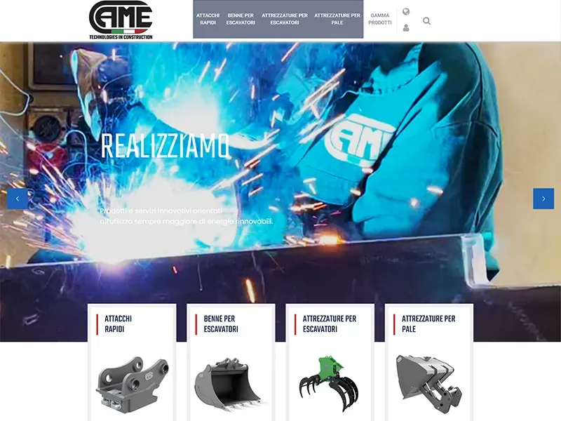 Came Srl — Sito Istituzionale con Backend Custom