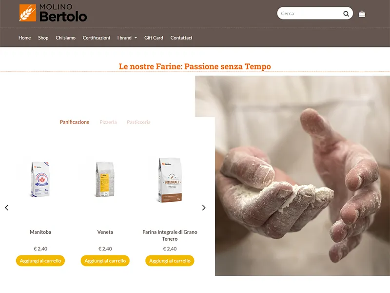 E-shop Molino Bertolo